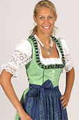 Modisches Maxidirndl