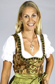 Dirndl oliv